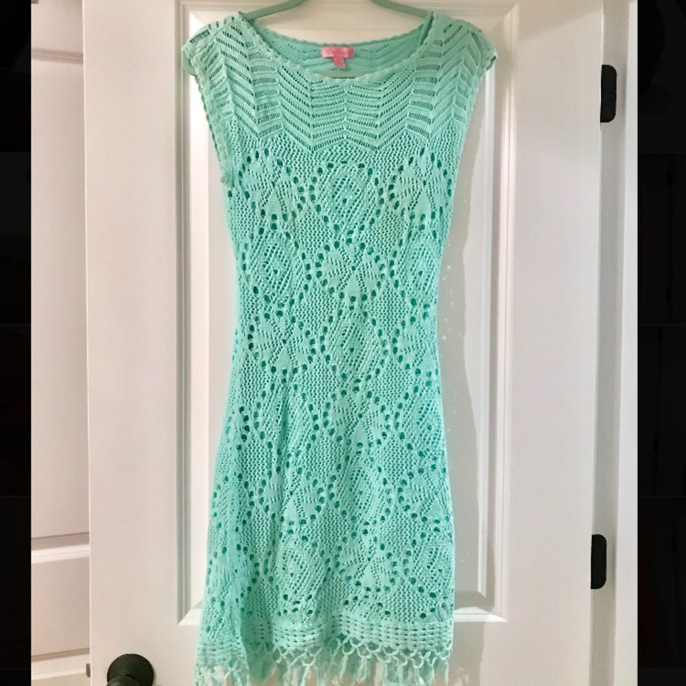 Lilly Pulitzer fringe dress